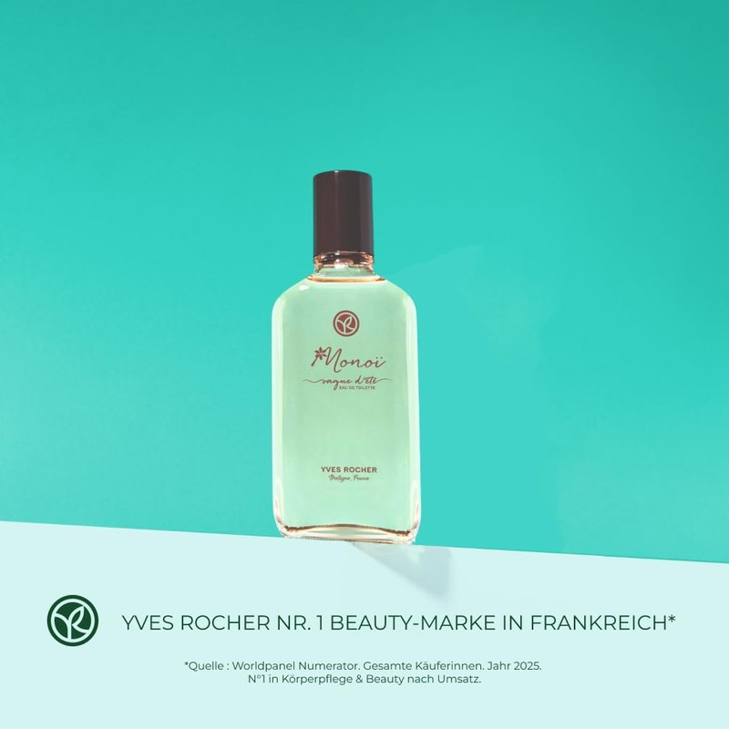Yves Rocher Monoï Body Exfoliating Oil Radiant Tan, Exotic Care