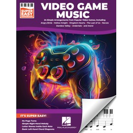 Video Game Music - Super Easy Songbook: 24 Iconic Themes from Beloved Games for Super Easy Piano