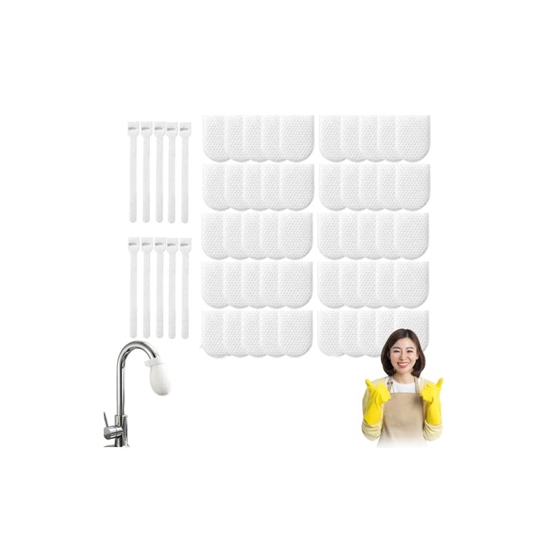 Faucet Filter Cotton Bag, 200Pcs Faucet Filter Bags For Kitchen