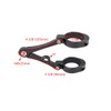 JPMODAO Motorcycle Headlight Stay Fit Harley Motorcycle Headlight Bracket Turn