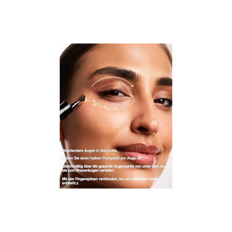 Erinde Crema Corrector Para Debajo de los Ojos, Resistente al