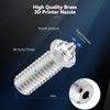 3 PCS Qidi X-Max 3 Bimetal 0.4mm Nozzle Made of