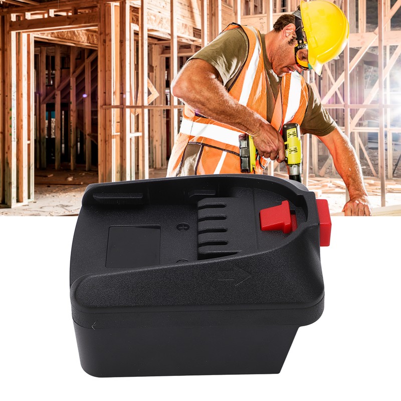 Battery Adapter ABS Non Shaking No Burr Lithium Battery Converter