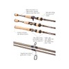 7' MH 1 pc. Professional Spinning Rod