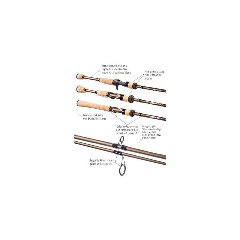 7' MH 1 pc. Professional Spinning Rod