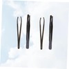 OATIPHO 4Pcs Stainless Steel Eyebrow Clamp Makeup Accessories for Eyebrow