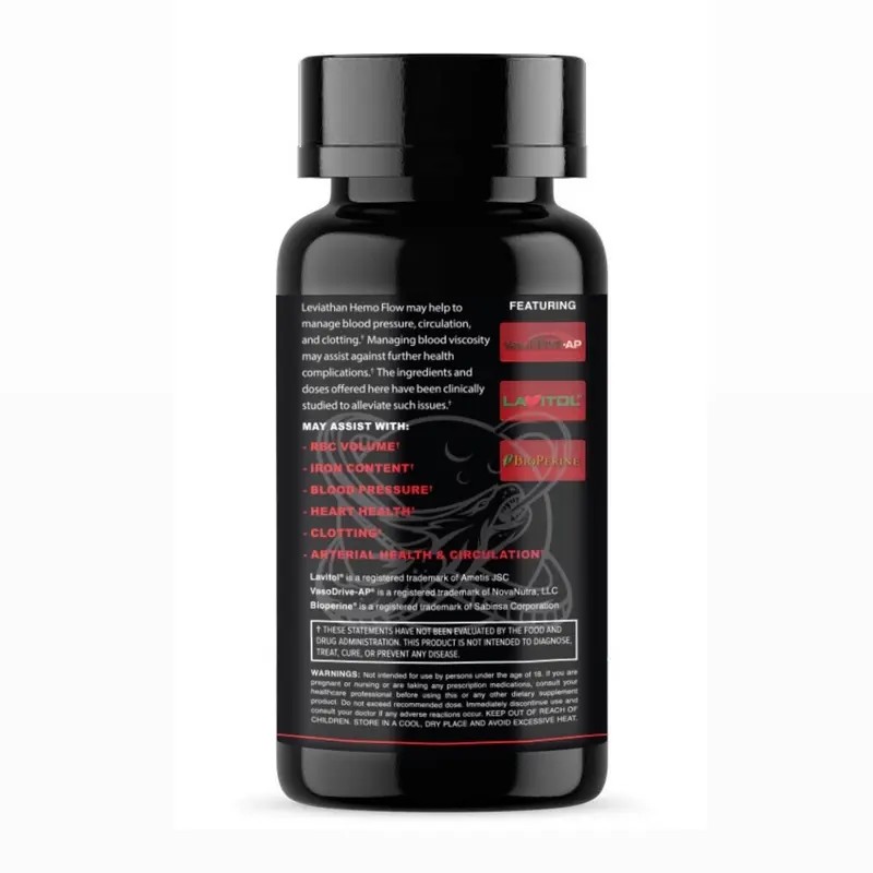 Hemo Flow – Natural Blood Support Supplement with Essential Nutrients