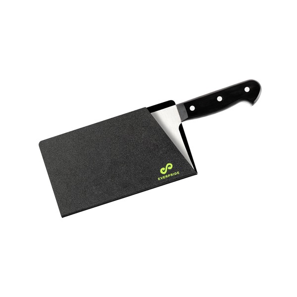 EVERPRIDE Butcher Chef Knife Edge Guard - Wide Knives Blade Edge Protectors - Meat Cleaver Knife Sheath - BPA-Free Chef Knife Cover Fits Blades Up To 8” x 4” – Knives Not Included