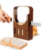 Bread Slicer, Manual Folding Bread Slicer, Foldable Adjustable Bread Cutter