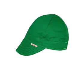 Comeaux Caps Reversible Welding Cap Solid Green Size 7 5/8