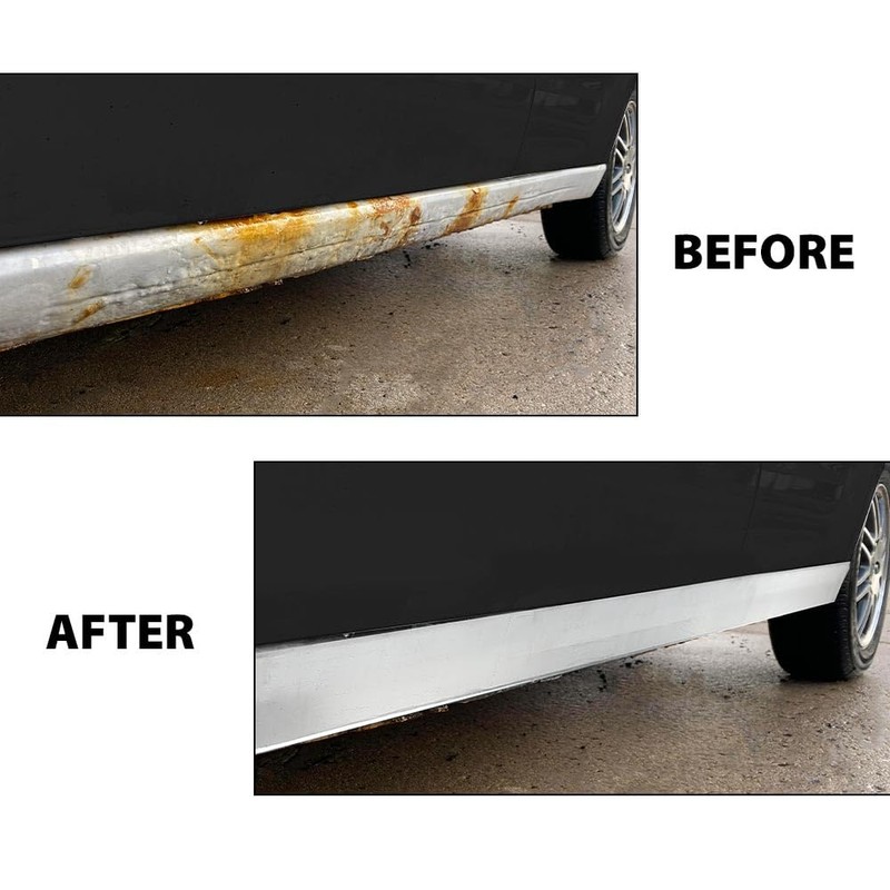 ALLGOOD Slip-on Rocker Panel, Compatible with Ford Focus 4-Door 2008-2011,