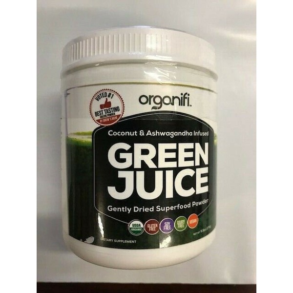 Organifi - Green Juice Super Food Supplement (270g) 30 Day Supply. USDA Organ...