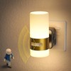 JandCase Motion Sensor Night Light Plug in, 1 Pack Motion