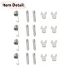 RLB-HILON Headlight Adjuster Kit Screws Nuts Springs Compatible with Chevy
