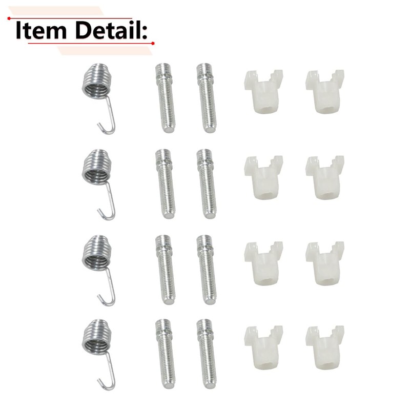 RLB-HILON Headlight Adjuster Kit Screws Nuts Springs Compatible with Chevy