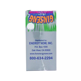 Energy Now Ginseng Herbal Supplement 24 Count - 3 tabs