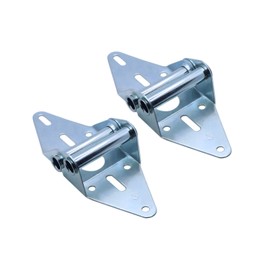 14 Gauge Steel #3 Garage Door Hinge with Galvanized Finish - Residential/Light Commercial Garage Door Replacement