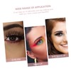 SAFIGLE 4Pairs Shiny Eyeliner Decals for Stunning Eye Makeup Eye