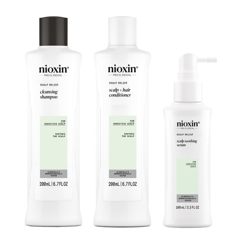 Nioxin Scalp Relief System Kit for Sensitive, Dry & Itchy