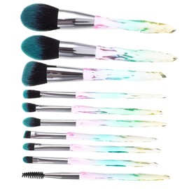 Minkissy 20 Pcs Unique Makeup Brush Set Foundation Makeup Kit Eye Shadows Brush Cosmetics Tools Portable Lightweight Great Present for Girlfriend