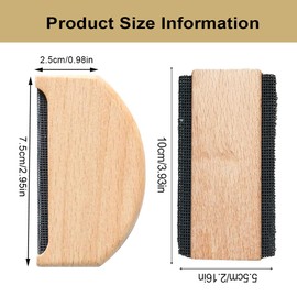 OUDQFCJ Pack of 2 Pilling Combs Cashmere Comb Lint Comb Cashmere Comb Wool Brush Wool Lint Remover Lint Shaver for Wool Sweaters and Other Garments Prone to Pilling