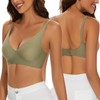 Ronronner Women's Bra, Comfort Bra, Removable Padded Bra, Seamless Full