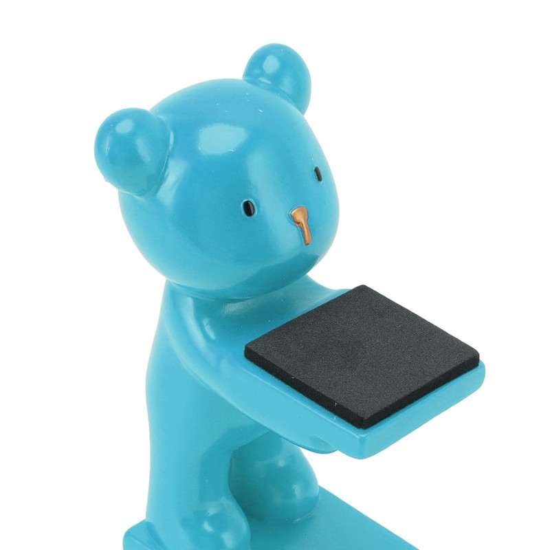 Bear Watch Stand Handcrafted Three Dimensional Modern Style Resin Watch