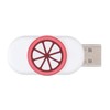 Cartoon U Disk Mangosteen Appearance Knob Style Mini Portable Flash