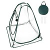 Pop Up Greenhouse Cover with Ground Stakes and Carry Bag