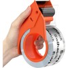 Heavy Duty Clear Packing Tape with Durable Dispenser for Easy