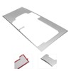 Gear Shift Panel Frame Trim Stainless Steel Decor Replacement for