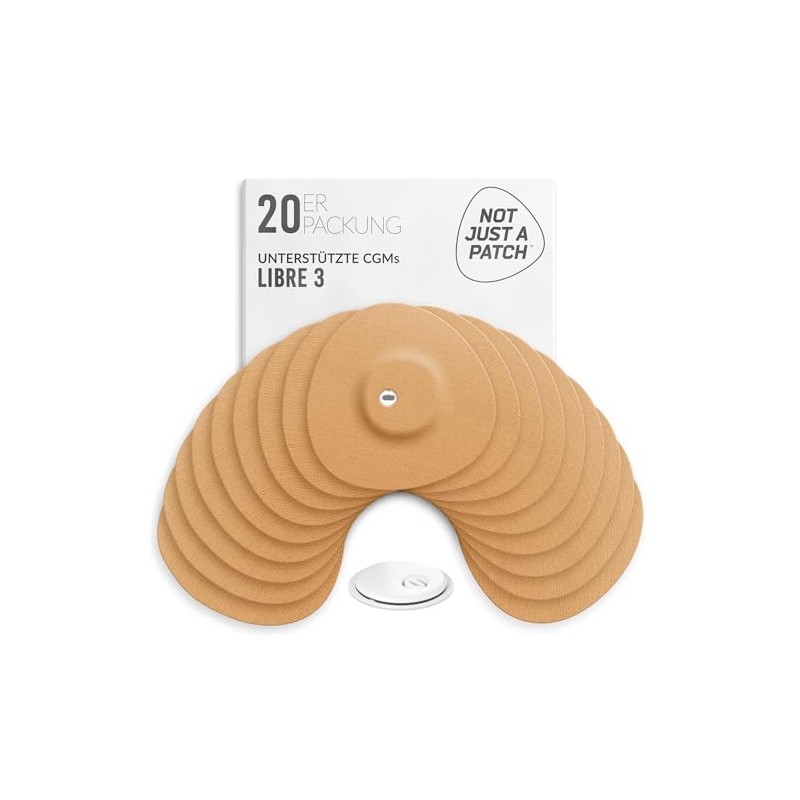 Not Just A Patch Freestyle Libre 3 Plus Sensor Plasters