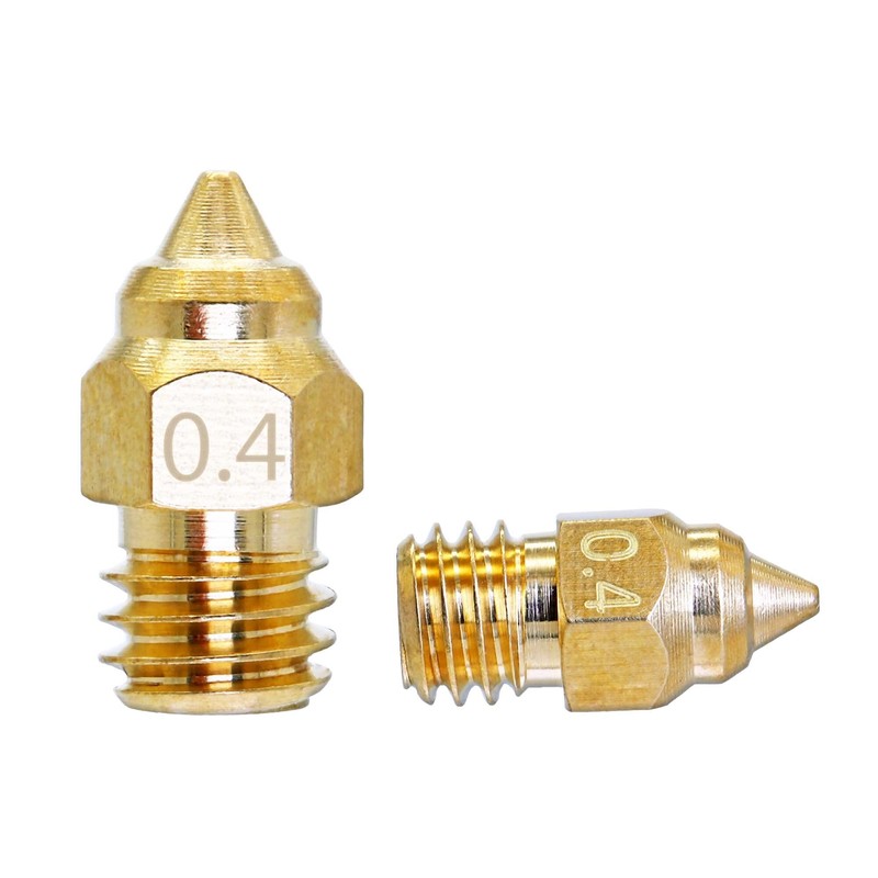 Pack of 5 1.0 mm nozzles suitable for Creality Ender