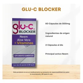 Gluco Blocker Ó Glu-c Blocker 3 Cajitas De Naturaleza Verde Sabor Sin Sabor                                                                           