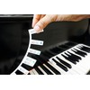 Plum Rose Removable Piano Keyboard Note Labels - Piano Keyboard