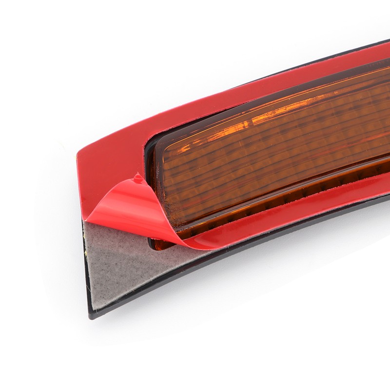 2pcs Plastic Car Front Bumper Reflector Lights Side Marker Lamp