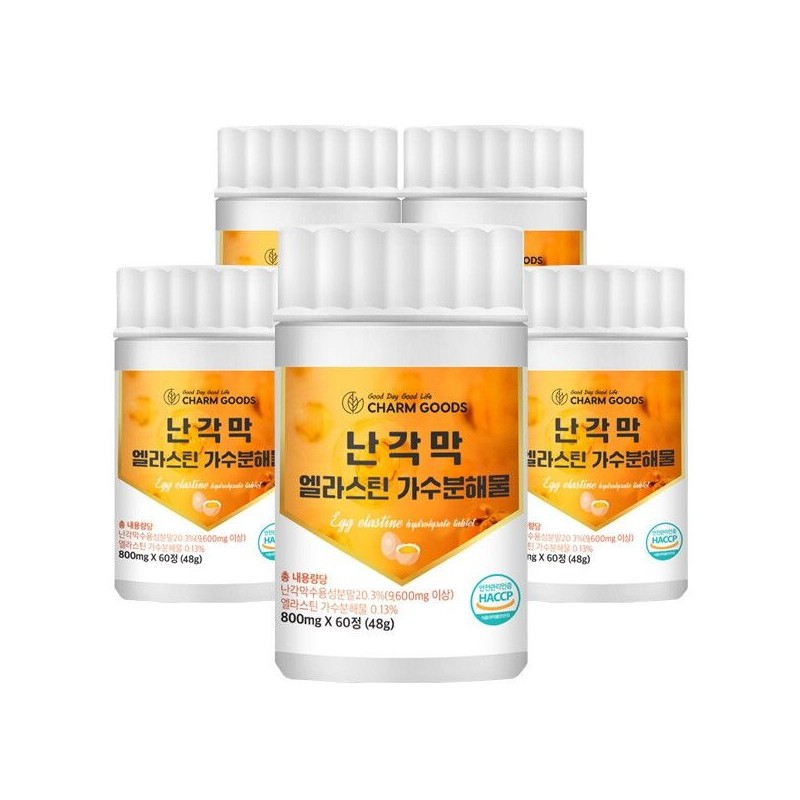 Charm goods [Chamgoods] Egg shell membrane elastin hydrolyzate 60 tablets,