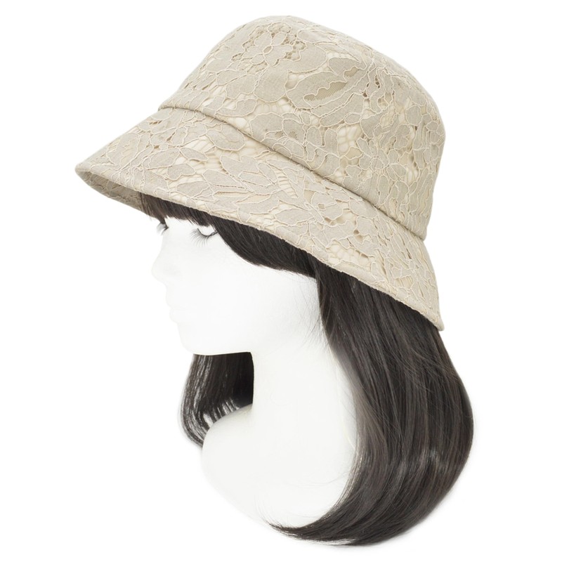 Kraft 423178 Women's Bucket Hat (Lace, Deodorizing, Quick Drying, UV