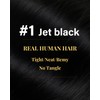 Hetto Tape in Extensions Human Hair Jet Black Tape in