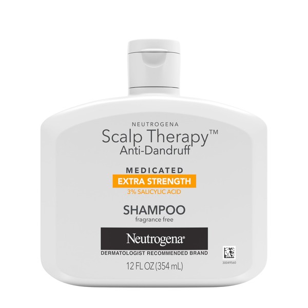 Neutrogena Scalp Therapy Anti-Dandruff Shampoo Extra Strength, with 3% salicylic
