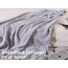 CREVENT Rustic Farmhouse Couch Sofa Throw Blanket for Bedroom Living