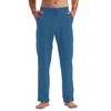 Willit Men's Cotton Yoga Sweatpants Exercise Pants Open Bottom Athletic