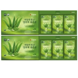 Kolon Pharmaceutical [Kolon Pharmaceutical] Kolon Pharmaceutical Hyaluronic Acid Aloe Collagen 20g / [코오롱제약] 코오롱제약 히알루론산 알로에 콜라겐 20g x 10포 x 3개입 1+1 총2개 가족건강 학교 선물 999