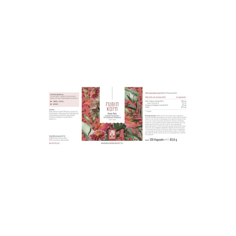 NATURTREU® Red Rice Complex Rounded with Black Garlic Extract -