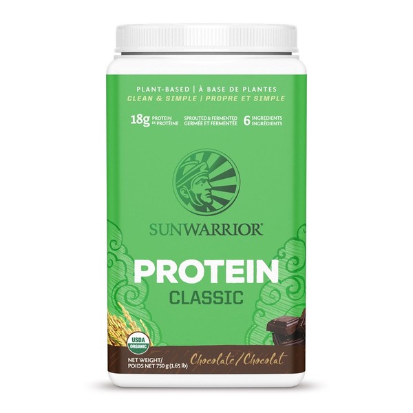 Sunwarrior Organic Classic Protein Chocolate 750g