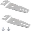 2 Pack 8269145 Undercounter Dishwasher Brackets Mounting Bracket Clips Replacement