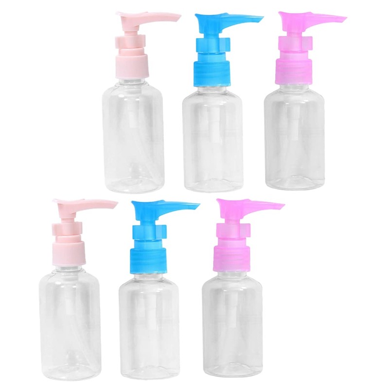 Alipis Sets Travel-Friendly Refillable Shampoo Dispenser Pump Bottle for Liquid