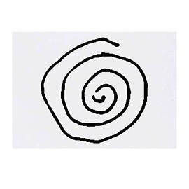 'Spiral' Temporary Tattoo - Water Resistant, Skin-Safe, Non-Toxic Transfer (TO00043804)