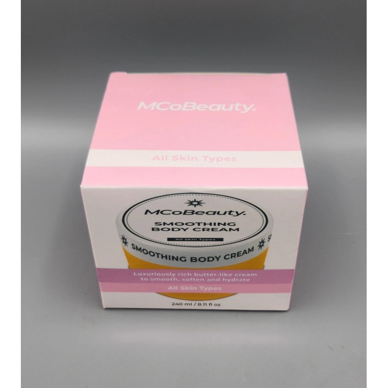 MCoBeauty Smoothing Body Cream All Skin Types 8.11 Fl Oz