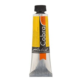 Cobra Water-Mixable Oil Color 40 ml Tube - Permanent Yellow Medium